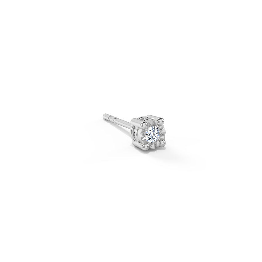 Mark Diamond Ear Stud for Men