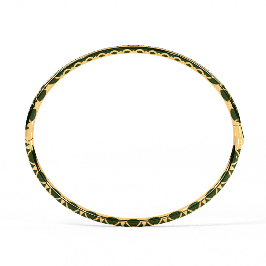 Elegance Enclosed Diamond Bangle