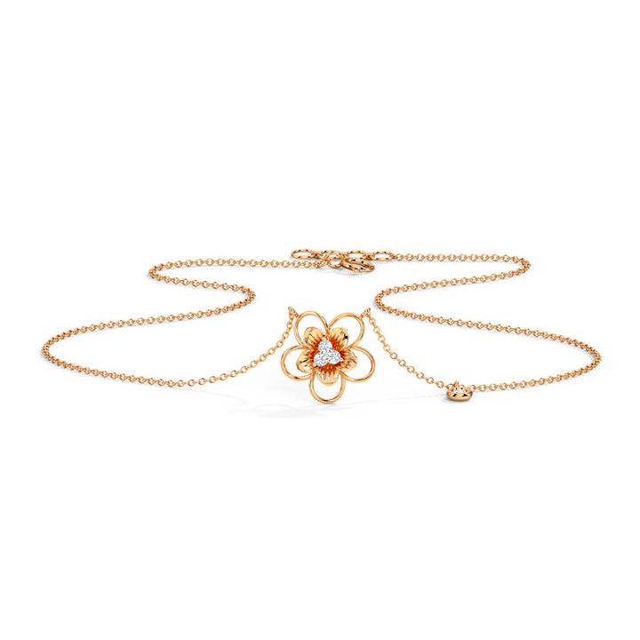 Florence Bloom Diamond Necklace