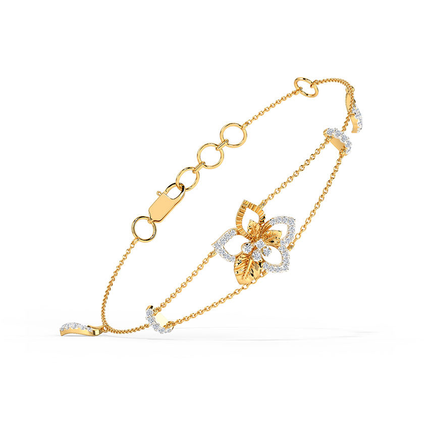 Charming Bloom Diamond Bracelet