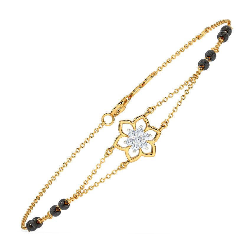 Sophia Diamond Mangalsutra Bracelet