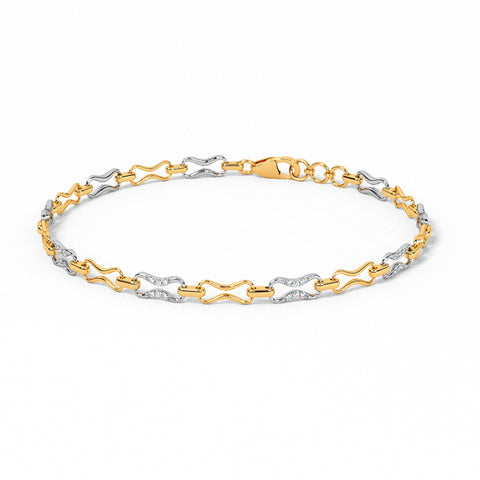 Lock and Lock Diamond Tennis Bracelet