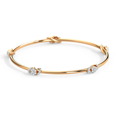 Elias Diamond Bangle