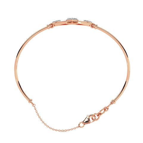 Layla Diamond Tube Bracelet