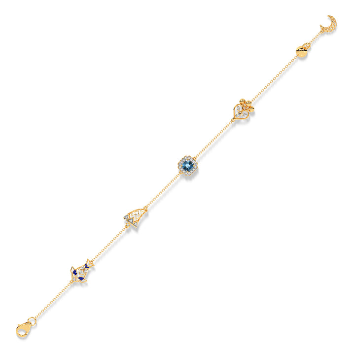 Mascot Chain Diamond Bracelet