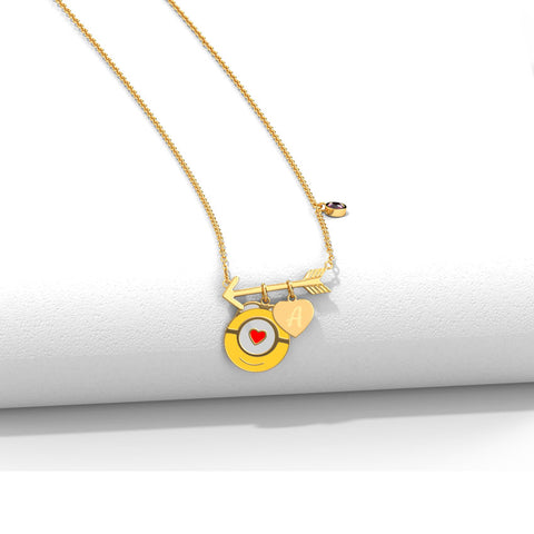 Minion Gemstone Personalised Necklace