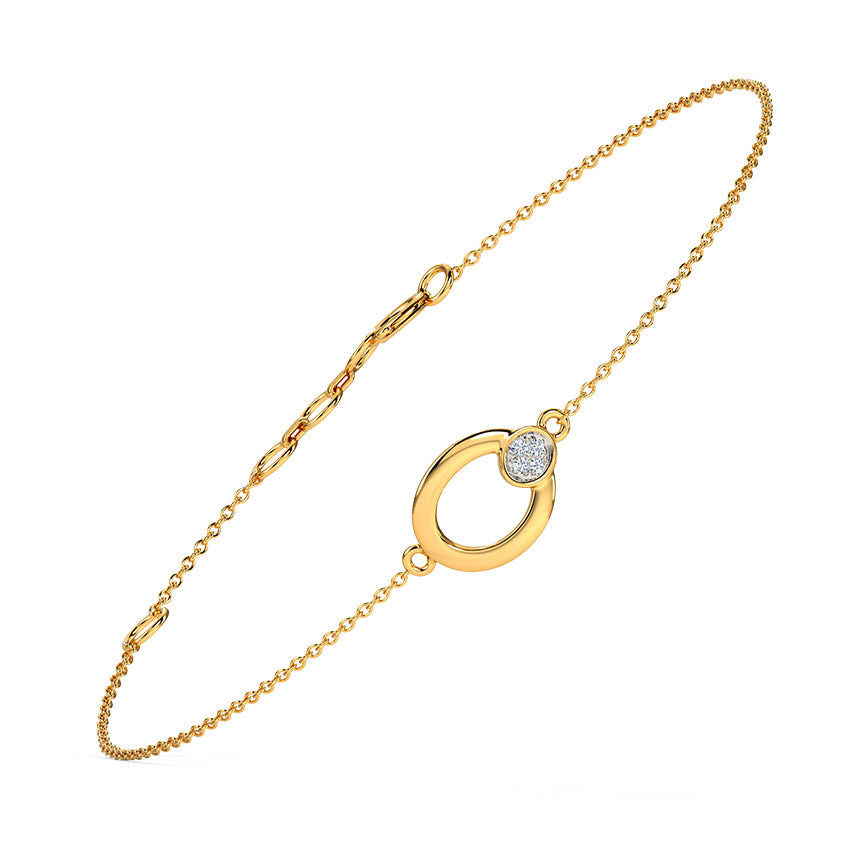 Pretty Classic Diamond Bracelet