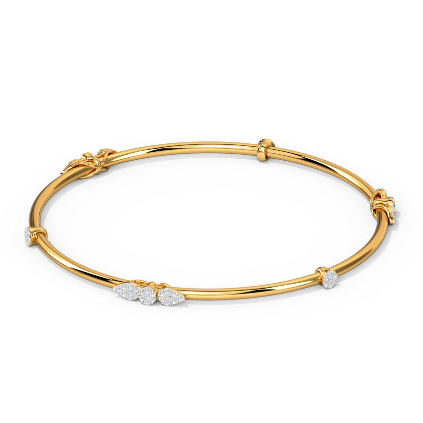 Driblet Diamond Bangle