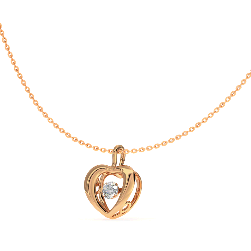Doris Heartbeat Diamond Necklace