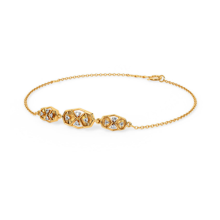 Celebration Spark Diamond Chain Bracelet