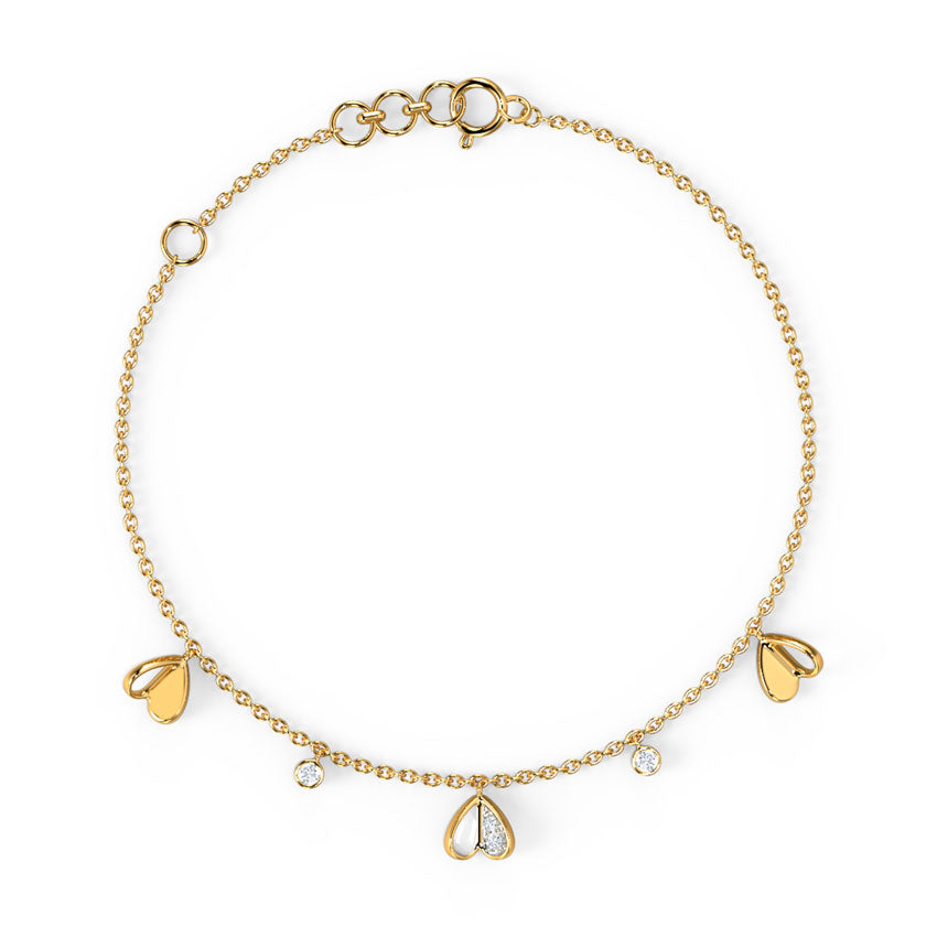 Joyous Hearts Diamond Bracelet