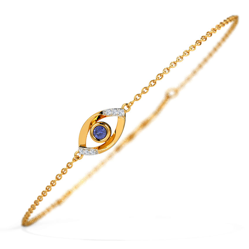 Anna Smart Evil Eye Gemstone Bracelet