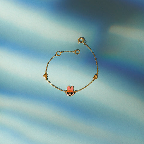 Pretty Blossom Kids' Gold Bracelet