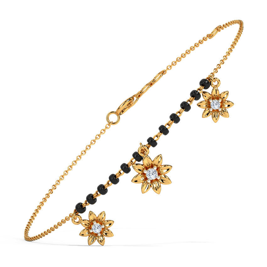 Vanya Diamond Mangalsutra Bracelet