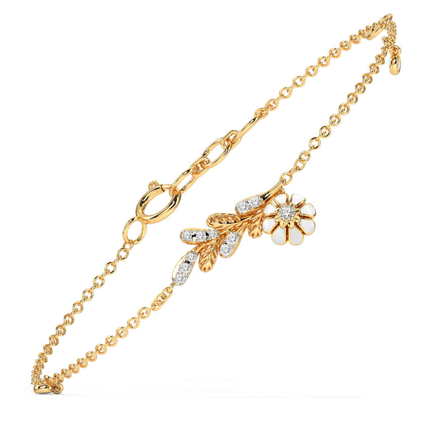 Victory Blossom Diamond Bracelet