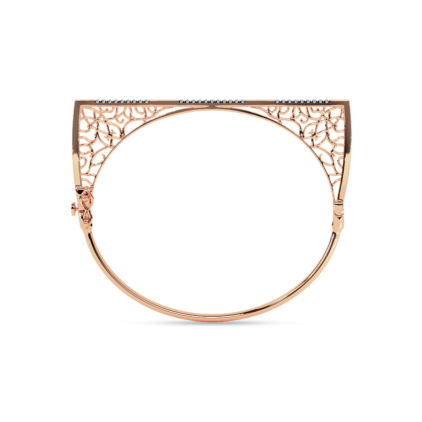 Sparkly Lattice Diamond Bracelet