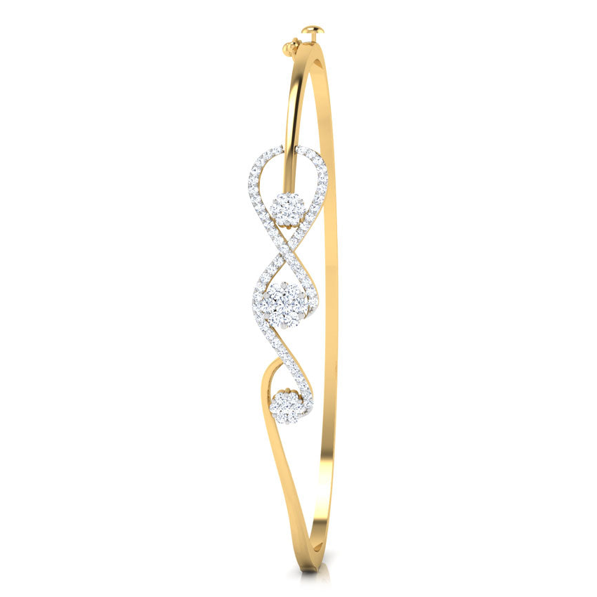 Aura Cluster Diamond Bracelet