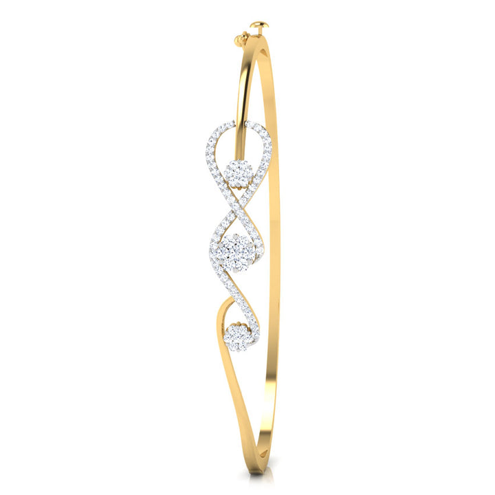 Aura Cluster Diamond Bracelet