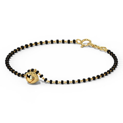 Sana Gold Mangalsutra Bracelet