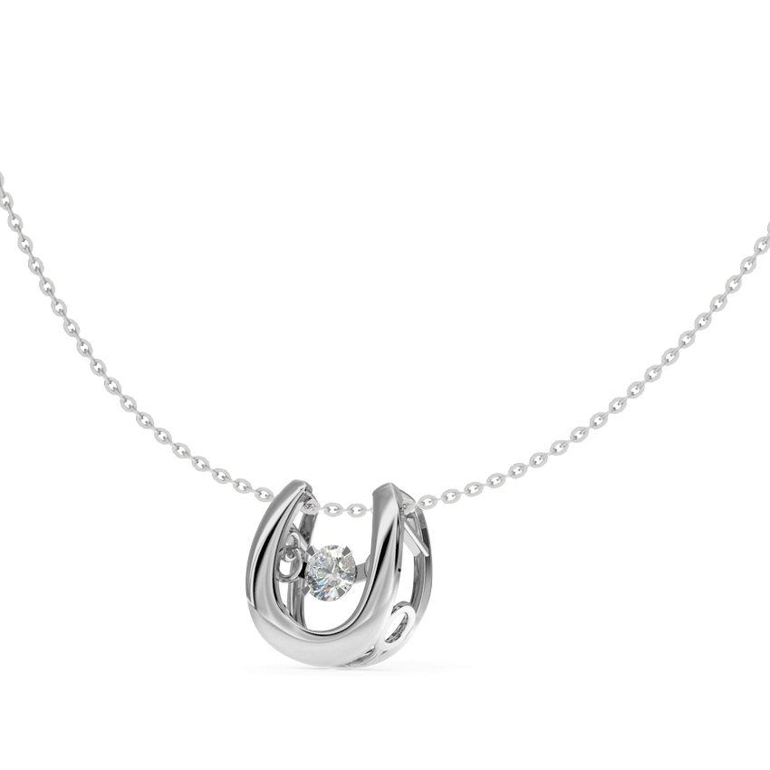 Irene Heartbeat Diamond Necklace