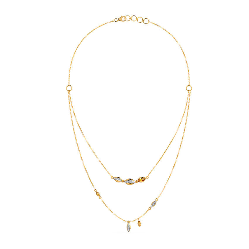 Maria Shining Layered Gemstone Necklace