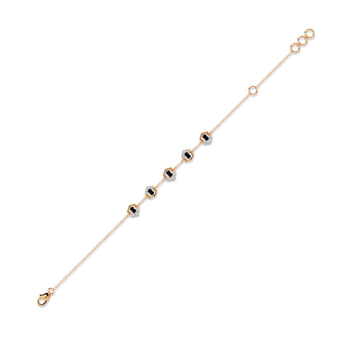 Hexa Encase Diamond Mangalsutra Bracelet