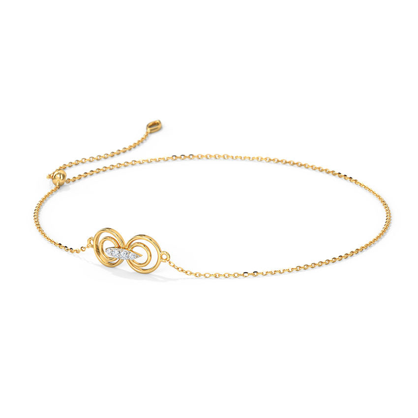 Alluring Adjustable Diamond Bracelet