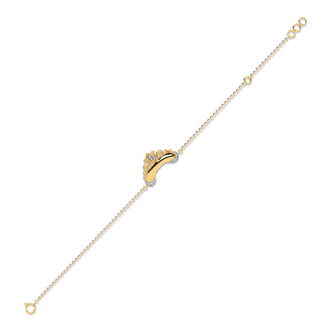 Cinderella Persoanlised Crown Bracelet