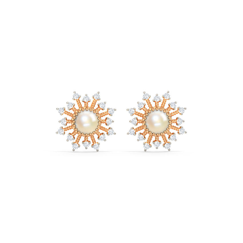 Amala Pearl Stud Earrings