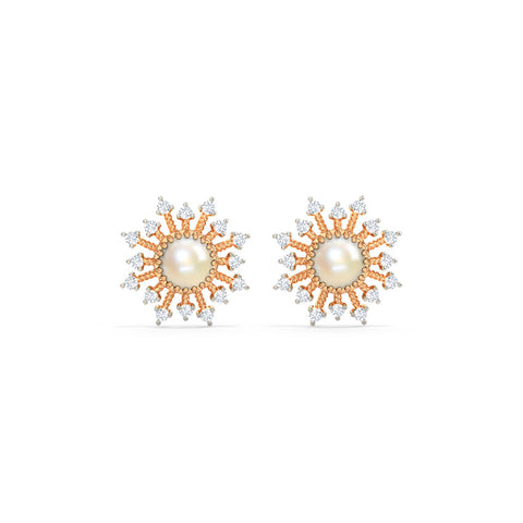 Amala Pearl Stud Earrings