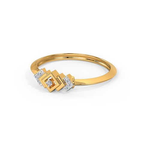 Diamond Quarrel Ring