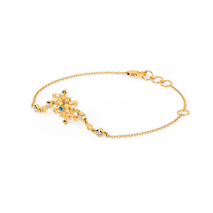 Frozen Snow Flex Diamond Bracelet