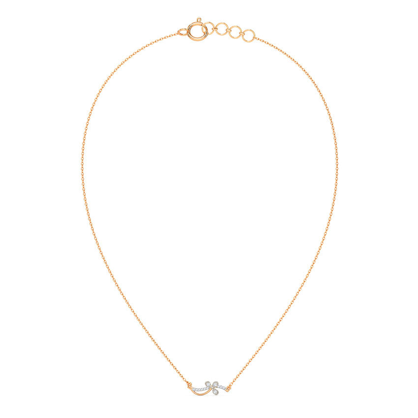 Florid Diamond Necklace