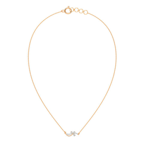 Florid Diamond Necklace