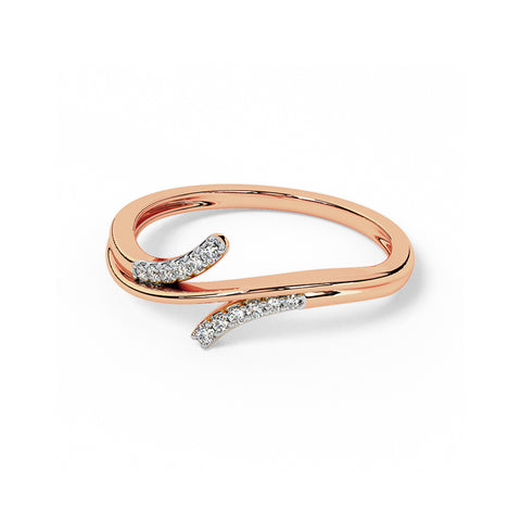 Classic Treble Diamond Ring