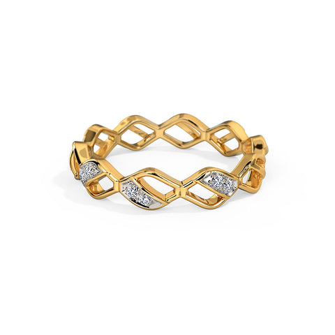 Shining Swivel Diamond Band