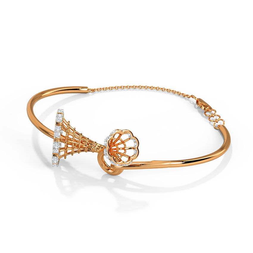 Graz Twisted Diamond Bracelet