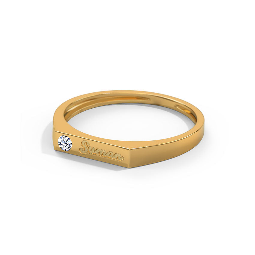 Dazzle Diamond Personalised Band