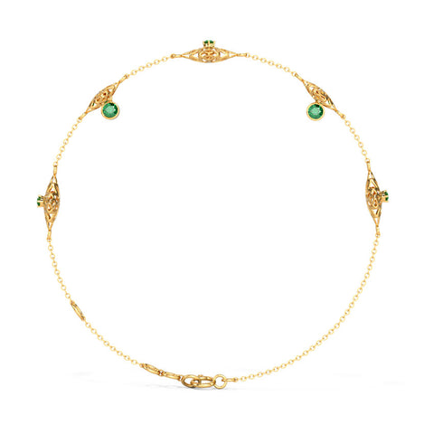 Nitara Cutout Gemstone Bracelet