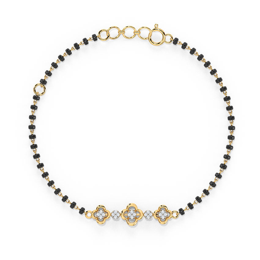 Saranya Diamond Mangalsutra Bracelet