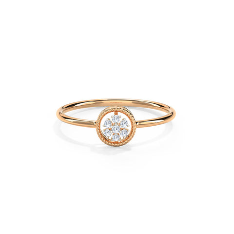 Posy Cluster Diamond Ring