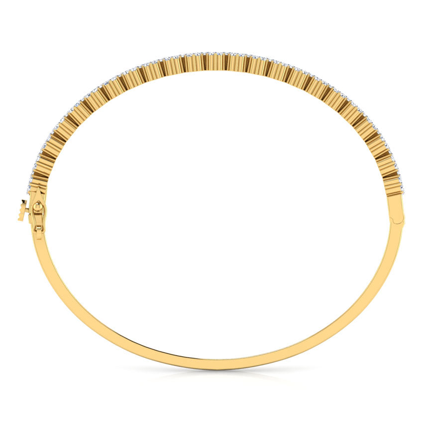 Elegant Cluster Diamond Bracelet