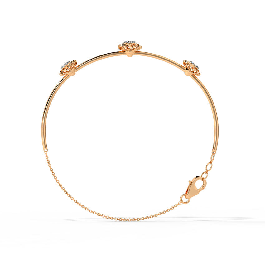 Petite Interlaced Diamond Bracelet