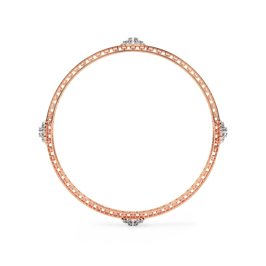 Stardust Mesh Diamond Bangle