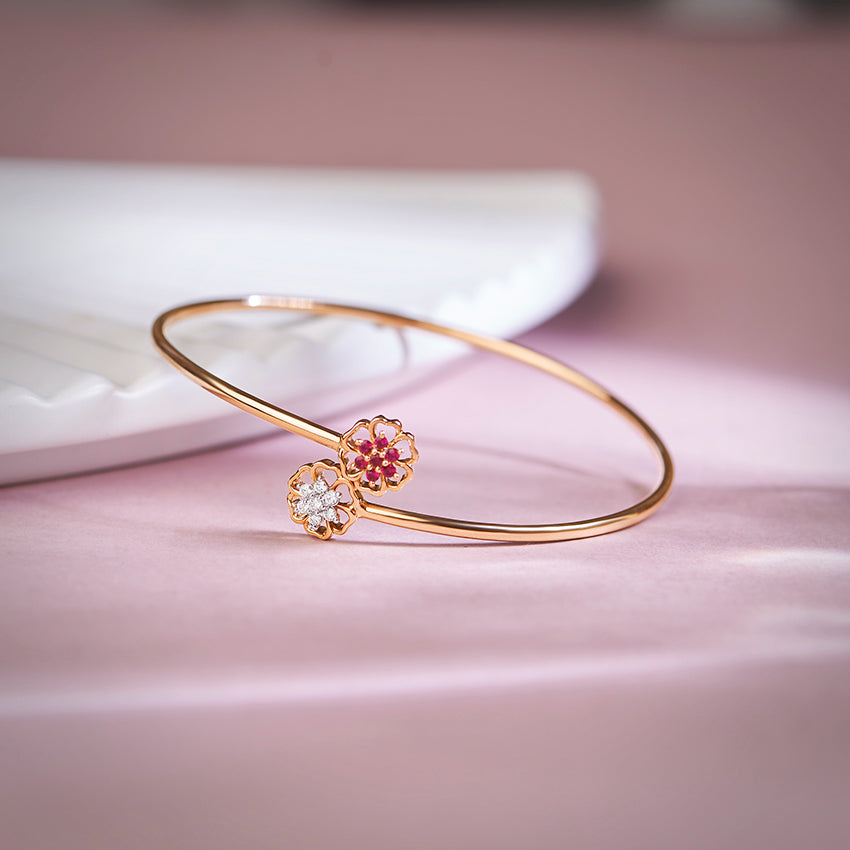 Pansy Gemstone Bracelet