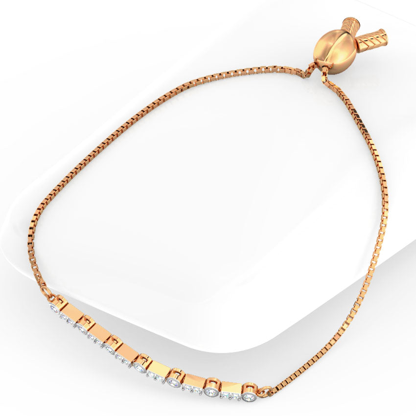 Classic Diamond Adjustable Bracelet