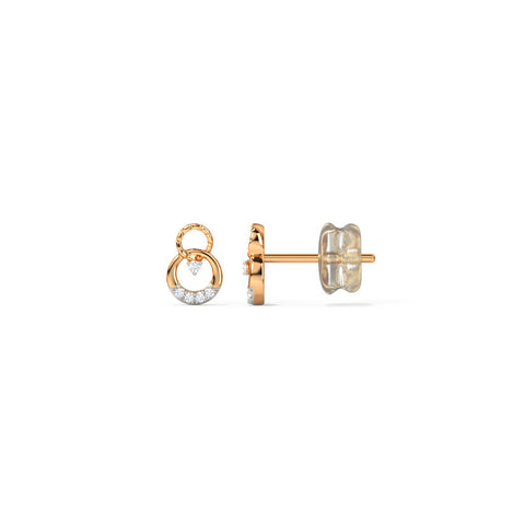 Embrace Diamond Stud Earrings