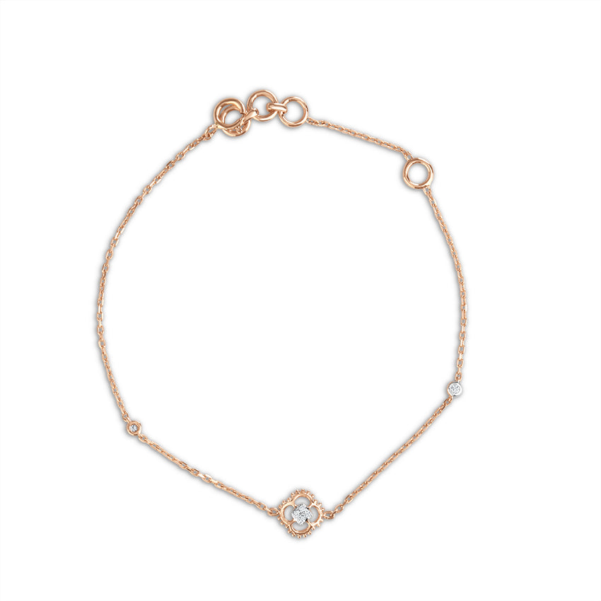 Delicate Twinkling Diamond Bracelet