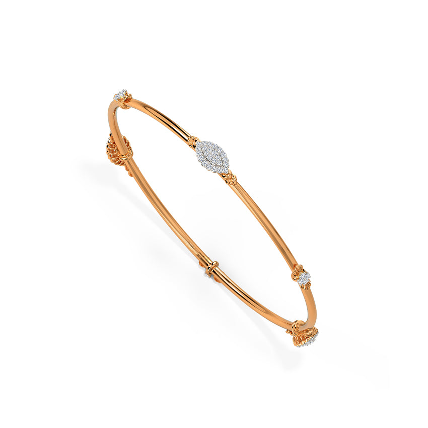 Lethas Diamond Bangle