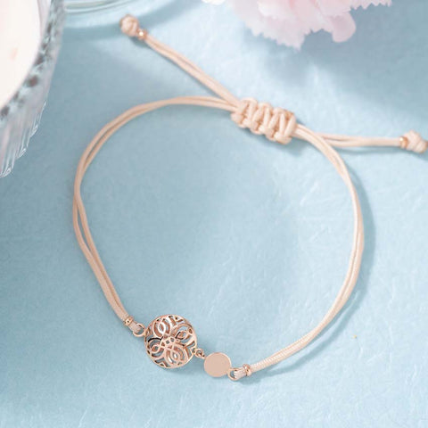 Adorned Personalised Gold Bracelet